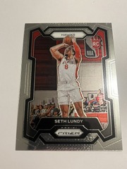 2023-24 Panini Prizm Seth Lundy #138 Rookie RC Atlanta Hawks